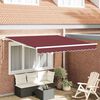 vidaXL Tenda da Sole Retrattile Manuale Bord&ograve; 300x250 cm