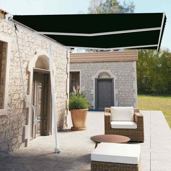 vidaXL Tenda da Sole Automatica Autoportante 350x250 cm Antracite