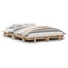 vidaXL Letto senza Materasso 120x200 cm in Legno Massello di Pino