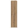 vidaXL Libreria Rovere Artigianale 50x25x104 cm