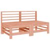 vidaXL Set Salotto da Giardino 4 pz in Legno Massello di Douglas