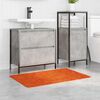 vidaXL Tappetino da bagno antiscivolo Arancione 60 x 90 cm PP