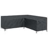 vidaXL Copertura per mobili Nero 235 x 235 x 85 cm Tessuto Oxford 420D
