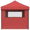vidaXL Tenda Party Borgogna 292 x 580 x 315 cm Tessuto Oxford