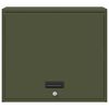 vidaXL Armadio a muro per garage Oliver verde 60 x 40 x 53 cm