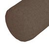 vidaXL Cuscini a rullo 2 pcs Marrone Ø 25 x 70 cm Tessuto