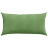 vidaXL Cuscini da Divano 2 pcs Verde chiaro 80 x 40 cm