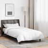 vidaXL Duvet 2-in-1 Bianco 135 x 200 cm Piuma