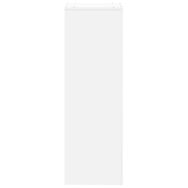 vidaXL Supporto per Piante Bianco 33x33x100 cm in Truciolato
