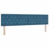 vidaXL Testiera Blu Scuro 200 cm Velluto