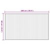 vidaXL Tappeto Rettangolare Naturale 60x100 cm in Bamb&ugrave;