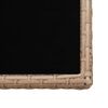 vidaXL Set da Pranzo da Giardino 15 pz con Cuscini in Polyrattan Beige