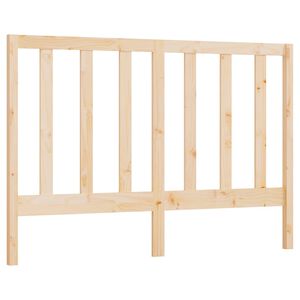 vidaXL Testiera per Letto 141x4x100 cm in Legno Massello di Pino