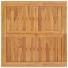 vidaXL Tavolo Batavia 85x85x75 cm Legno Massello di Teak