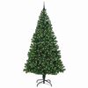 vidaXL Albero di Natale artificiale con 300 LED Verde 240 cm
