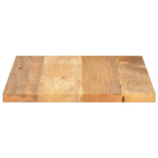 vidaXL Piano per Tavolo 60x50x3,8 cm Rettangolare Legno Massello Mango