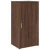 vidaXL Mobile Portaoggetti Rovere Marrone 50x45x103,5 cm in Truciolato