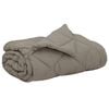 vidaXL Duvet Estivo 200 x 200 cm Estate 200 gsm Grigio chiaro