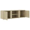 vidaXL Mobile Porta TV Rovere Sonoma 120x34x37 cm in Legno Multistrato