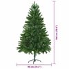vidaXL Albero di Natale con 300 LED con supporto Verde 180 cm PE