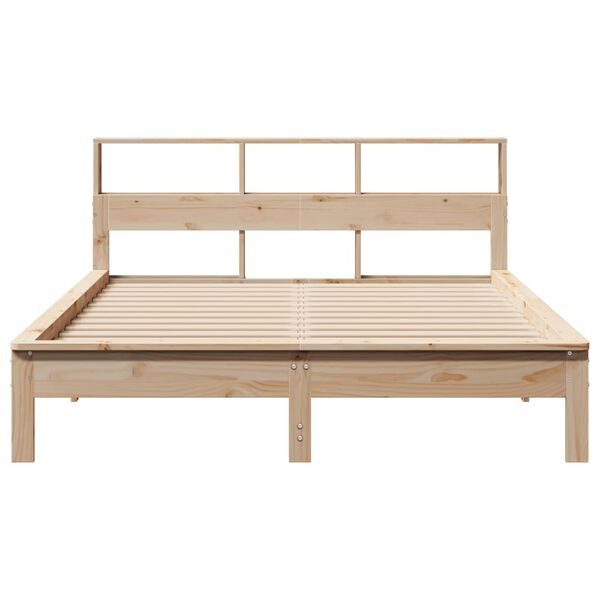 vidaXL Letto senza Materasso 160x200 cm in Legno Massello di Pino