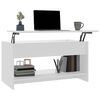 vidaXL Tavolino da Salotto Bianco 102x50x52,5 cm in Legno Multistrato
