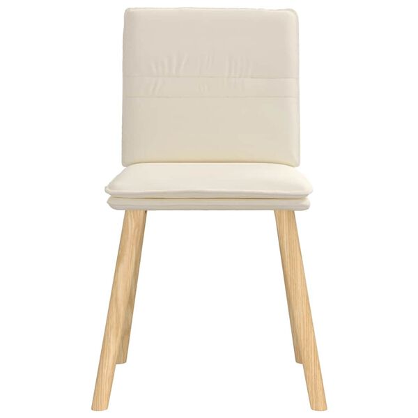 vidaXL Sedie da Pranzo 4 pz Lino