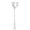 vidaXL Luce da Giardino 61 x 53 x 235 cm Alluminio e vetro