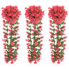 vidaXL Ghirlande Fiori 3 pz Rosa 85 cm