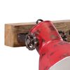 vidaXL Lampada a Parete 25 W Rosso Anticato 65x25 cm E27