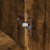 vidaXL Credenza Quercia Fumosa 81 x 36 x 150.5 cm Legno multistrato