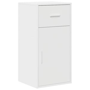 vidaXL Credenza con cassetto Bianco 38 x 34 x 75 cm