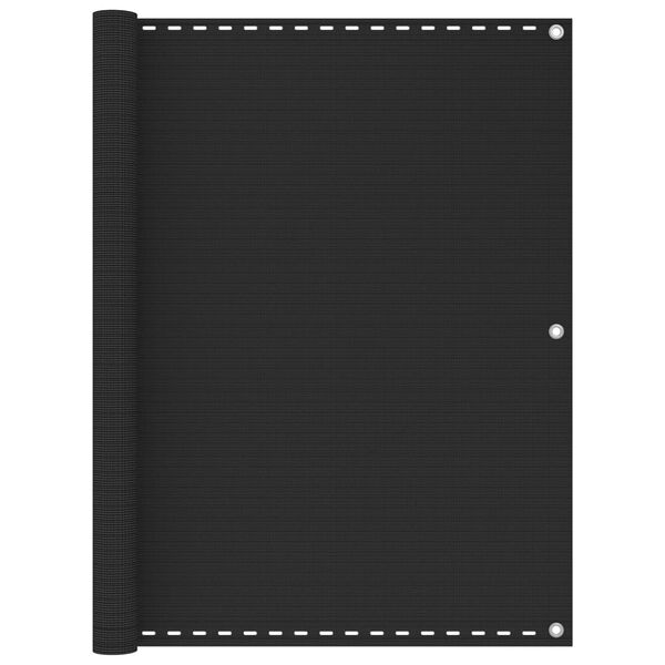 vidaXL Paravento da Balcone Antracite 120x300 cm in HDPE