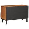 vidaXL Mobile TV con cassetto Finitura Marrone Acacia 70 x 33 x 46 cm