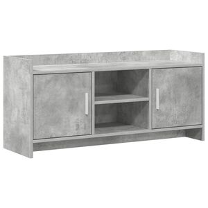 vidaXL Mobile TV 102 x 33 x 47 cm Grigio Cemento Legno ingegnerizzato