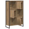 vidaXL Armadio per Libri Rovere Artigianale 68 x 30 x 108.5 cm