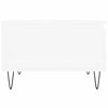 vidaXL Tavolino da Salotto Bianco 55x55x36,5 cm in Legno Multistrato