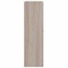 vidaXL Scarpiera in Legno Effetto Rovere con 2 Scomparti
