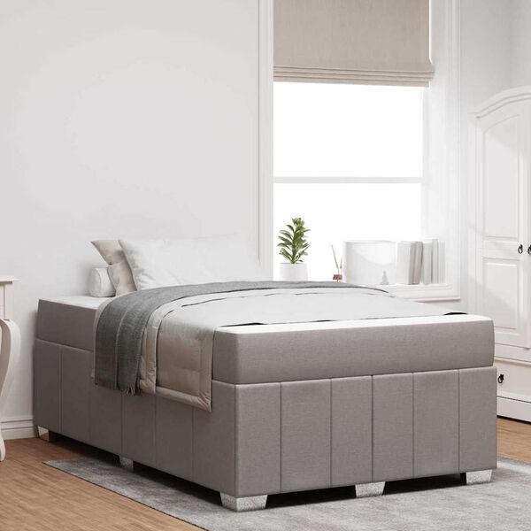 vidaXL Struttura del letto con materasso Talpa 120 x 200 cm Tessuto