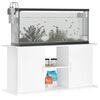 vidaXL Supporto per Acquario 121x41x58 cm in Legno Multistrato Bianco