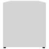 vidaXL Mobile Porta TV Bianco 80x34x36 cm in Legno Multistrato