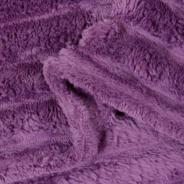 vidaXL Coperte da Pile 6 pcs Viola 200 x 150 cm Panno