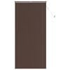 vidaXL Tenda Veneziana Marrone Scuro con Motivo 213 x 90 cm 25 mm PVC