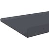 vidaXL Mensola sospesa 4 pcs Antracite 30 x 18 x 2,5 cm Acciaio