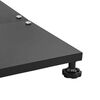 vidaXL Base per ombrellone Nero 45 x 45 x 31 cm