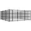 vidaXL Canile da Esterno 450x450x185 cm