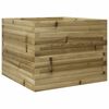 vidaXL Fioriera da Giardino 60x60x46 cm in Legno di Pino Impregnato