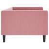 vidaXL Letto da Giorno Rosa 90x200 cm in Velluto