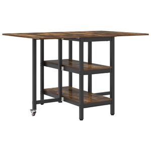 vidaXL Tavolo da Pranzo 122 x 80 x 76,5 cm Legno ingegnerizzato