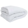 vidaXL Coprimaterasso Bianco 200x200 cm